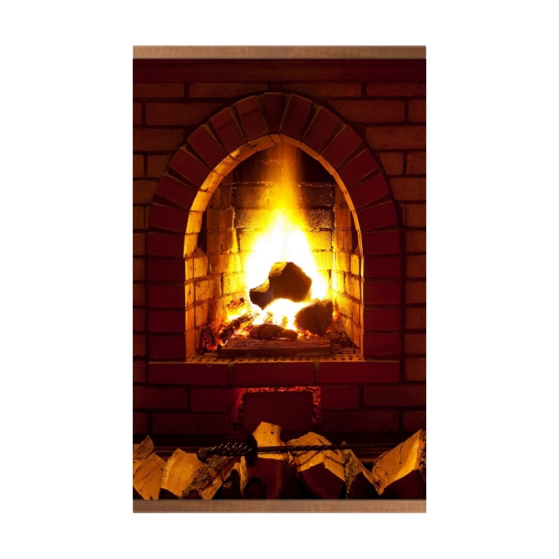 Пленочный обогреватель домашний очаг камин